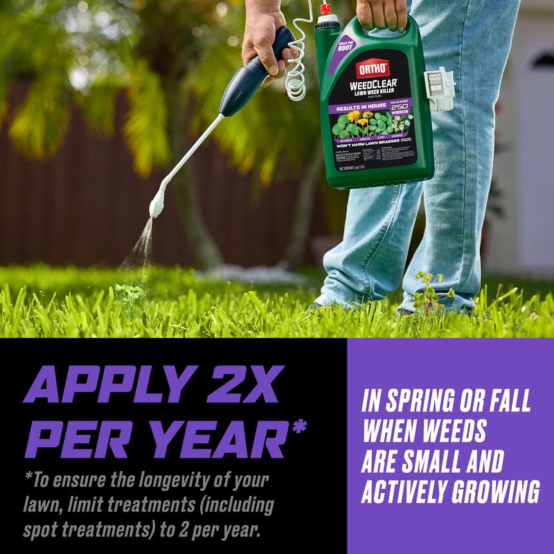 Ortho® WeedClear™ Lawn Weed Killer Ready-to-Use₁ Refill (South) image number null