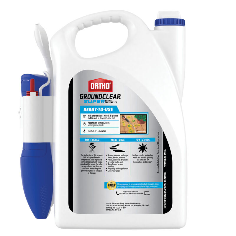 Ortho GroundClear Super Weed & Grass Killer1 with Comfort Wand image number null