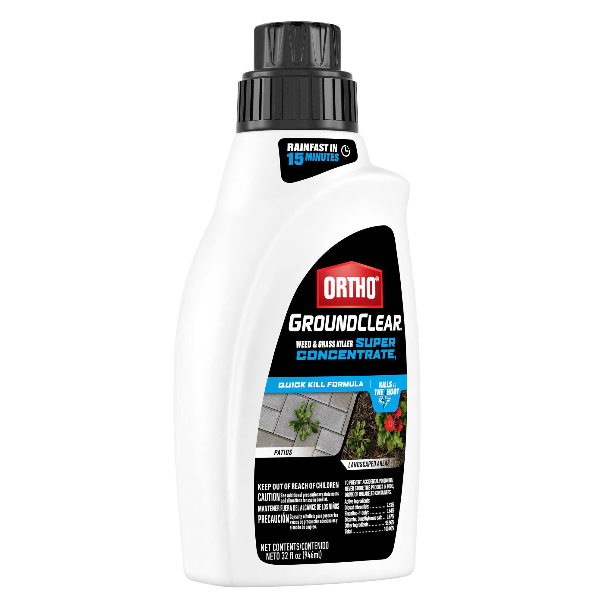 Image of Ortho GroundClear Weed and Grass Killer - Application Instructions