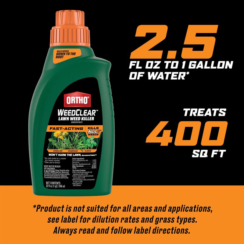 Ortho® WeedClear™ Lawn Weed Killer Concentrate (North) image number null