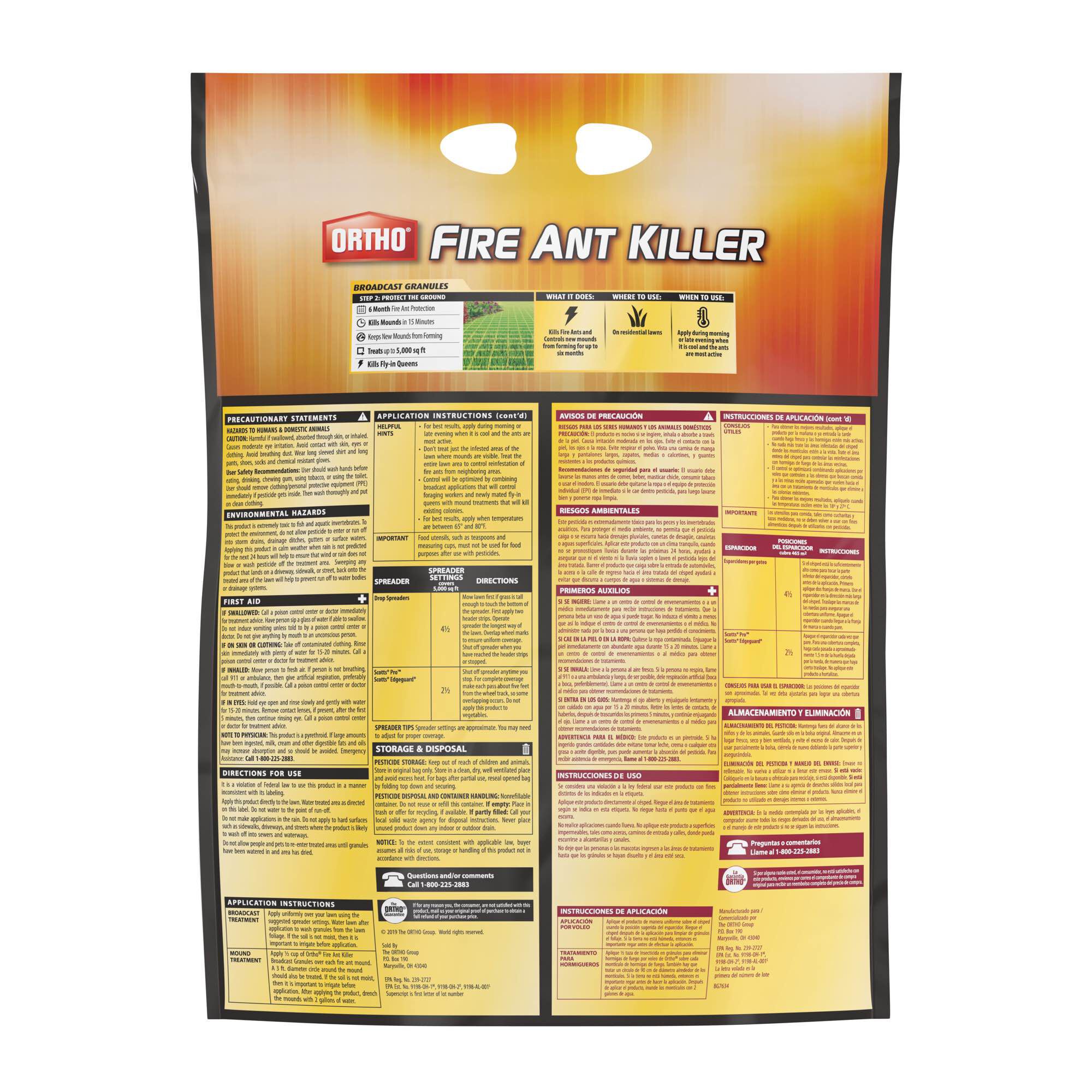 Ortho fire clearance ant killer