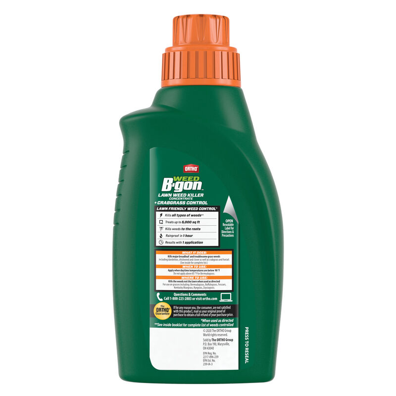 Ortho® Weed B-Gon™ Weed Killer Concentrate + Crabgrass Control image number null