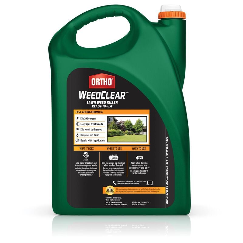 Ortho® WeedClear™ Lawn Weed Killer Ready-to-Use Refill (North) image number null