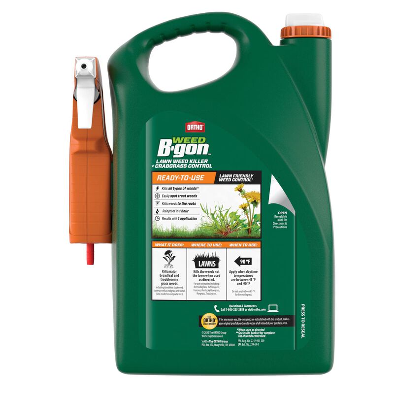 Ortho Weed BGon Lawn Weed Killer + Crabgrass Control Ortho