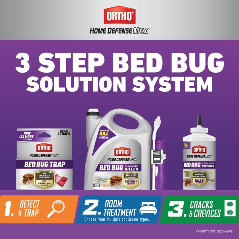 Ortho® Home Defense® MAX® Bed Bug, Flea & Tick Killer with Comfort Wand image number null