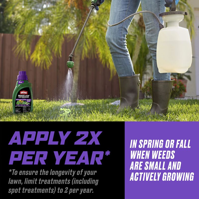 Ortho® WeedClear™ Lawn Weed Killer Concentrate₂ (South) image number null