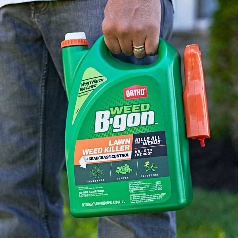 Ortho Weed BGon Lawn Weed Killer + Crabgrass Control Ortho