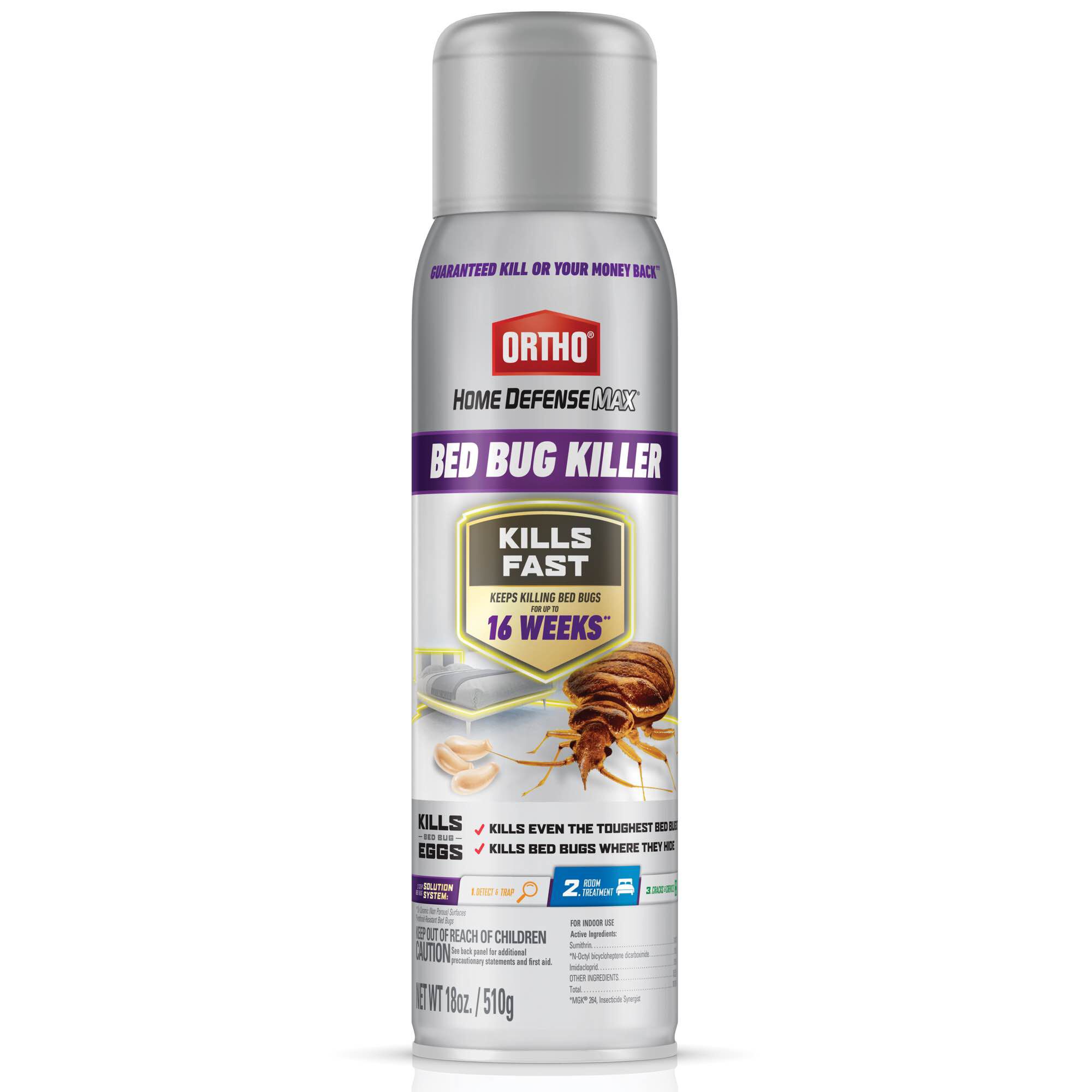Spray to outlet kill bugs
