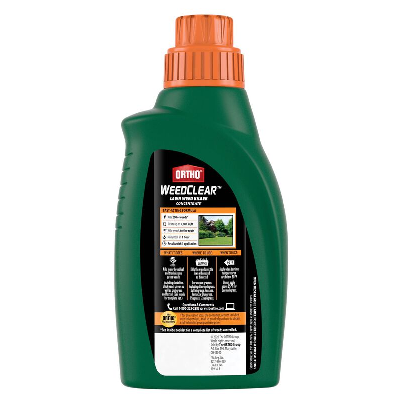 Ortho® WeedClear™ Lawn Weed Killer Concentrate (North) image number null