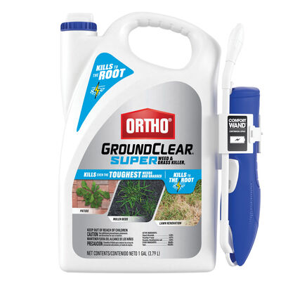Ortho GroundClear Super Weed & Grass Killer1 with Comfort Wand