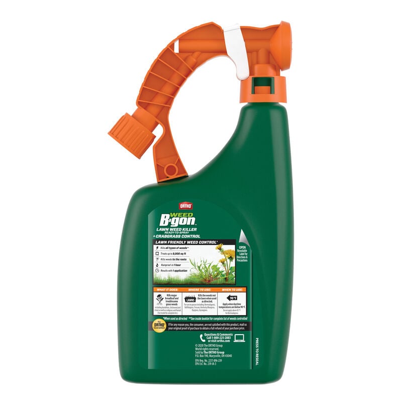 Ortho® Weed B-Gon™ Lawn Weed Killer Ready-To-Spray + Crabgrass Control image number null