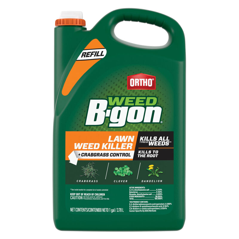 Ortho Weed Bgon Lawn Weed Killer + Crabgrass Control Refill Ortho