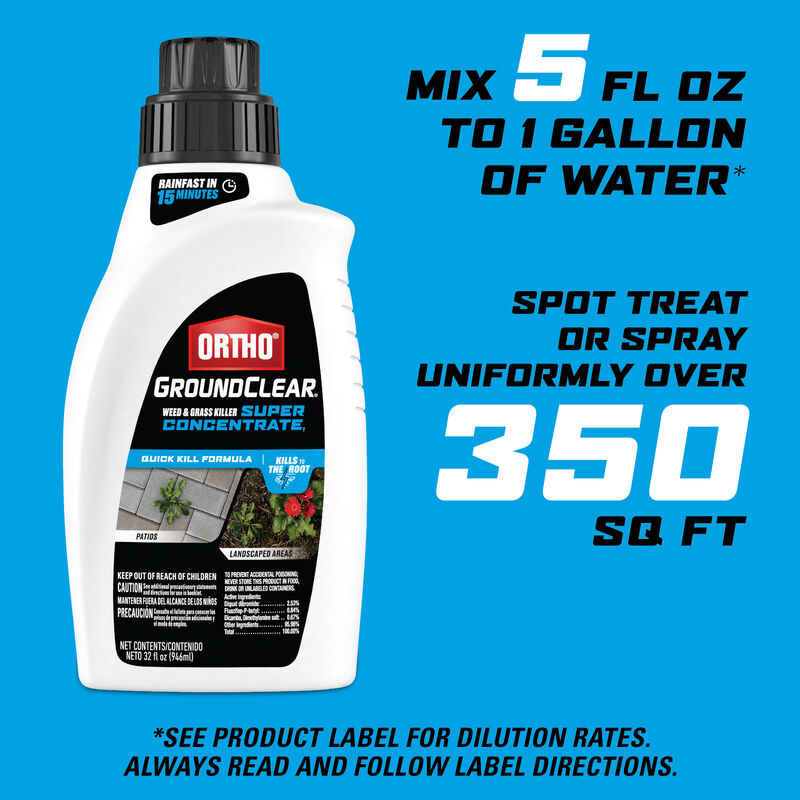 Ortho® Groundclear® Weed & Grass Killer Super Concentrate1 image number null
