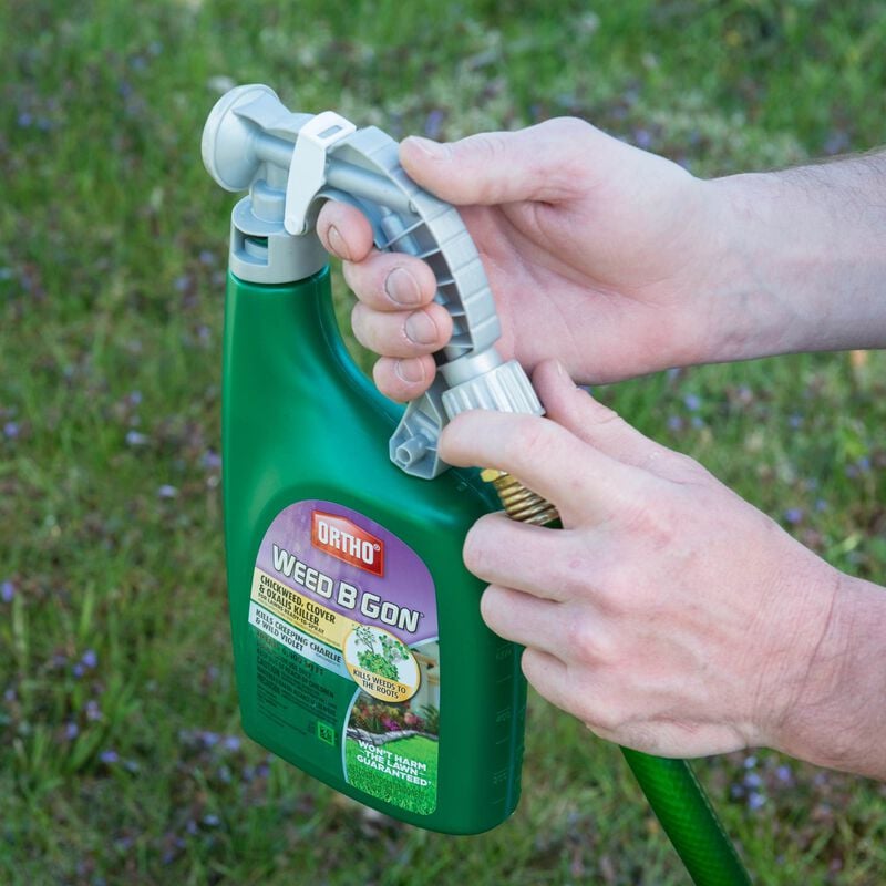 Ortho® Weed B Gon Chickweed, Clover & Oxalis Killer for Lawns Ready-To-Spray image number null