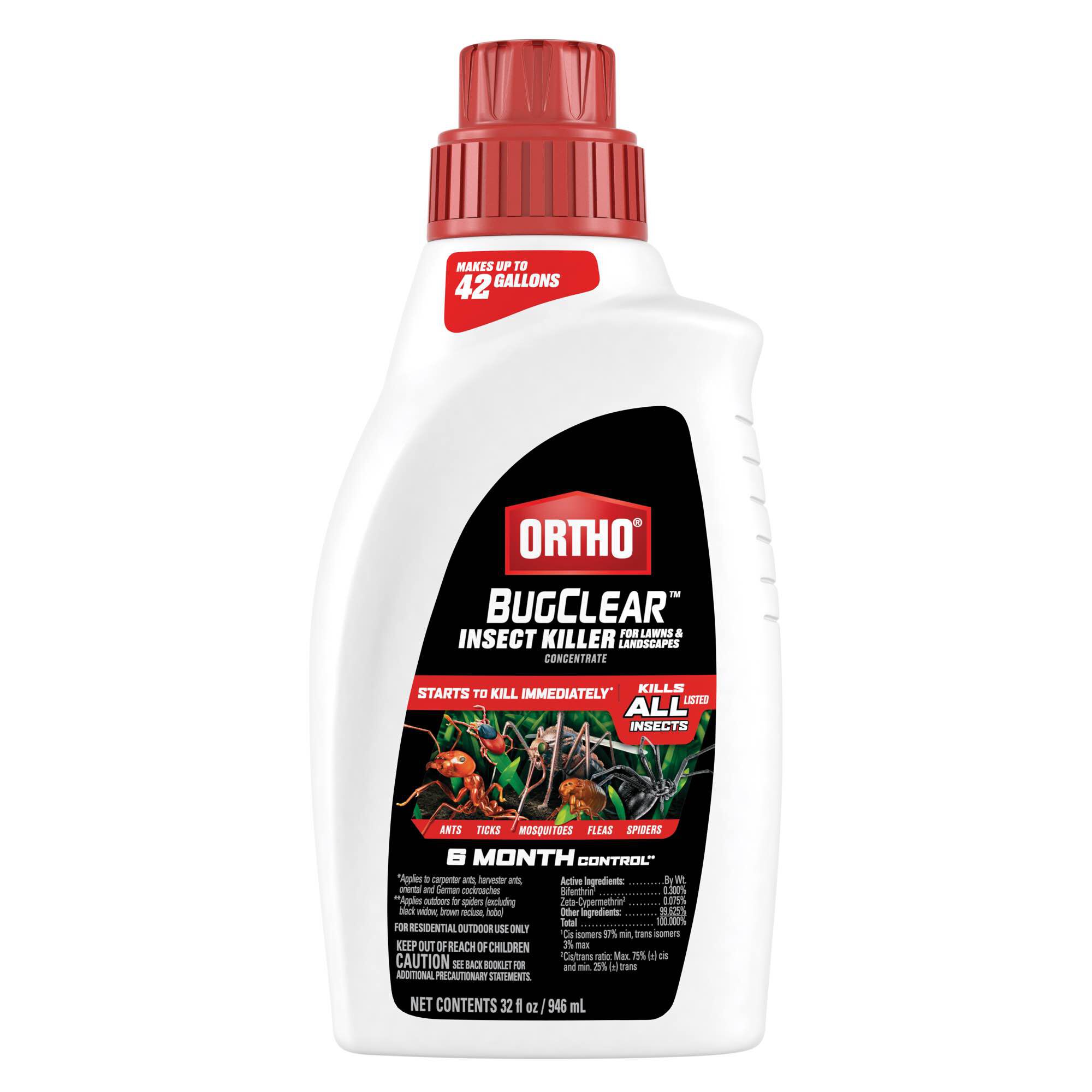 Ortho Bugclear Insect Killer for Lawns Landscapes Ortho